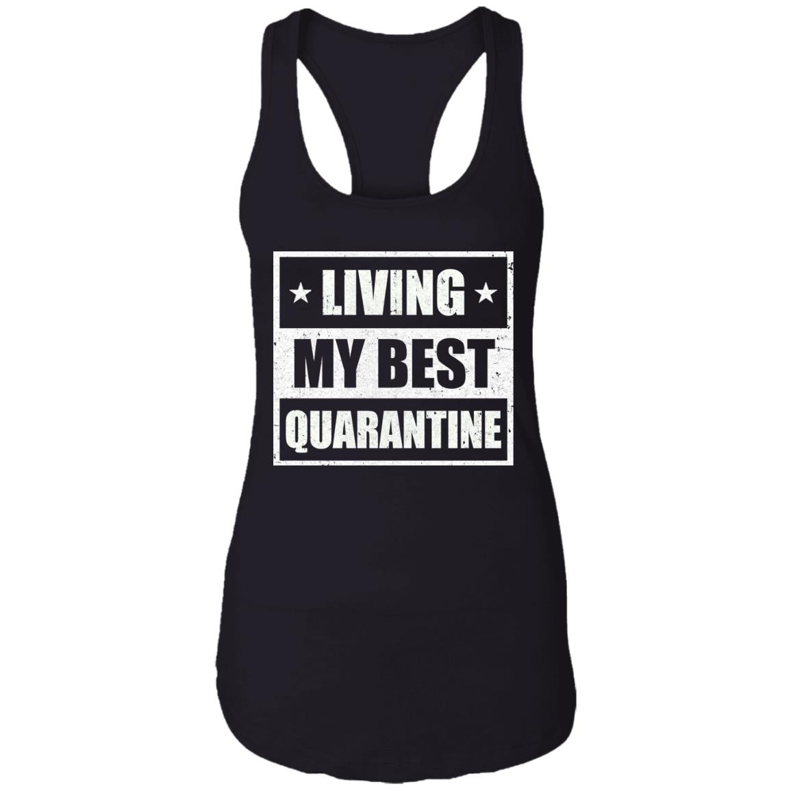 Best Quarantine Mom Ever Funny Social Distancing T-Shirt & Tank Top | Teecentury.com