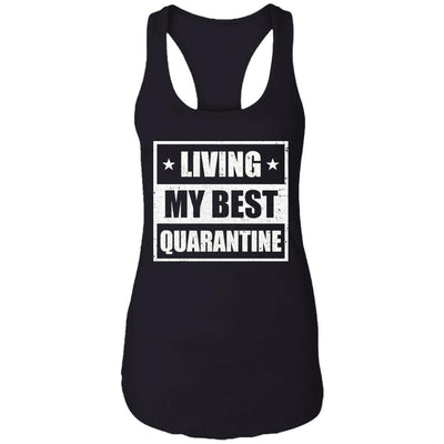 Best Quarantine Mom Ever Funny Social Distancing T-Shirt & Tank Top | Teecentury.com