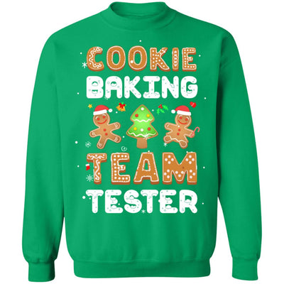 Cookie Baking Team Tester Gingerbread Christmas T-Shirt & Sweatshirt | Teecentury.com