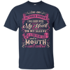I Am An October Woman I Was Born With My Heart On My Sleeve T-Shirt & Hoodie | Teecentury.com