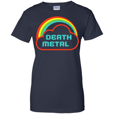 Death Metal Rainbow Rocker T-Shirt & Hoodie | Teecentury.com
