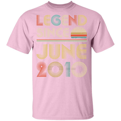 Legend Since June 2010 Vintage 12th Birthday Gifts Youth Youth Shirt | Teecentury.com