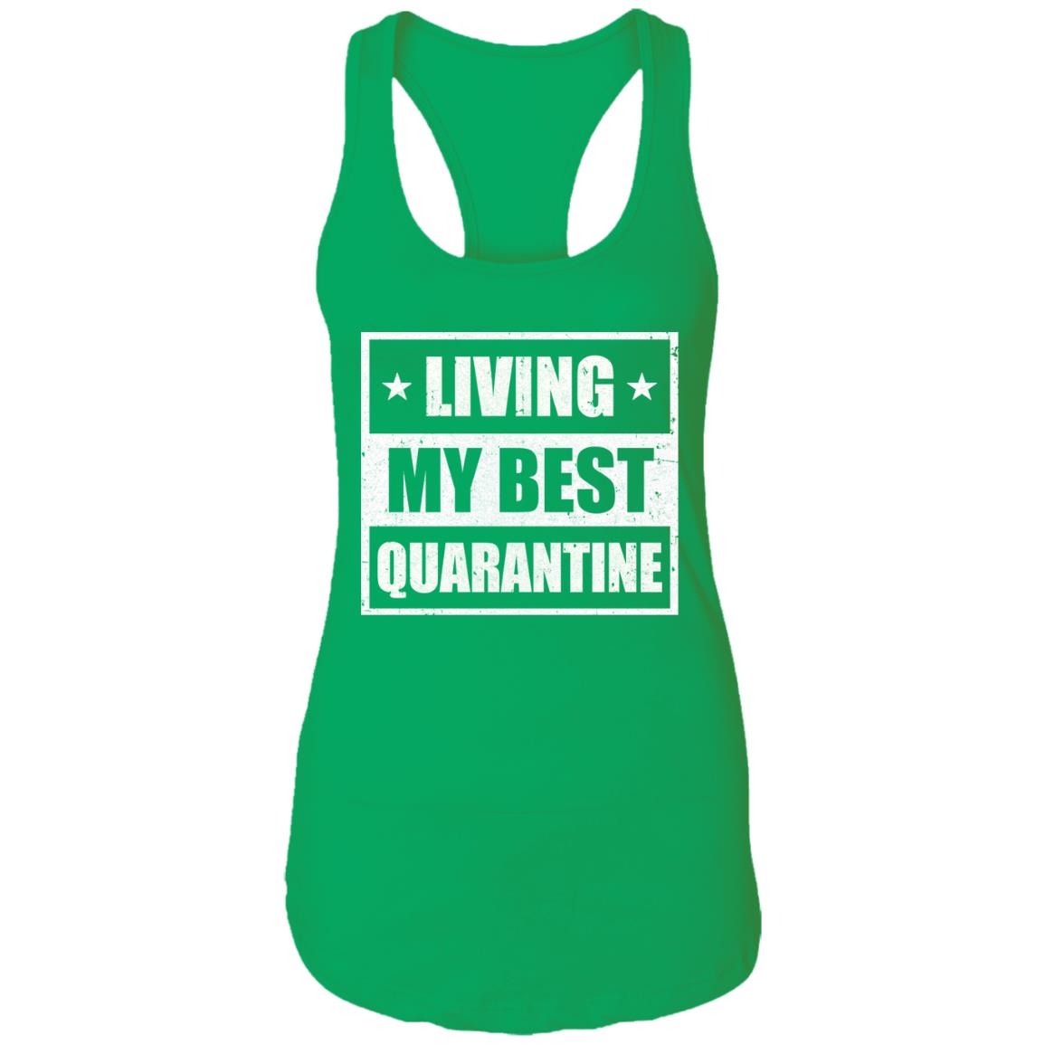 Best Quarantine Mom Ever Funny Social Distancing T-Shirt & Tank Top | Teecentury.com