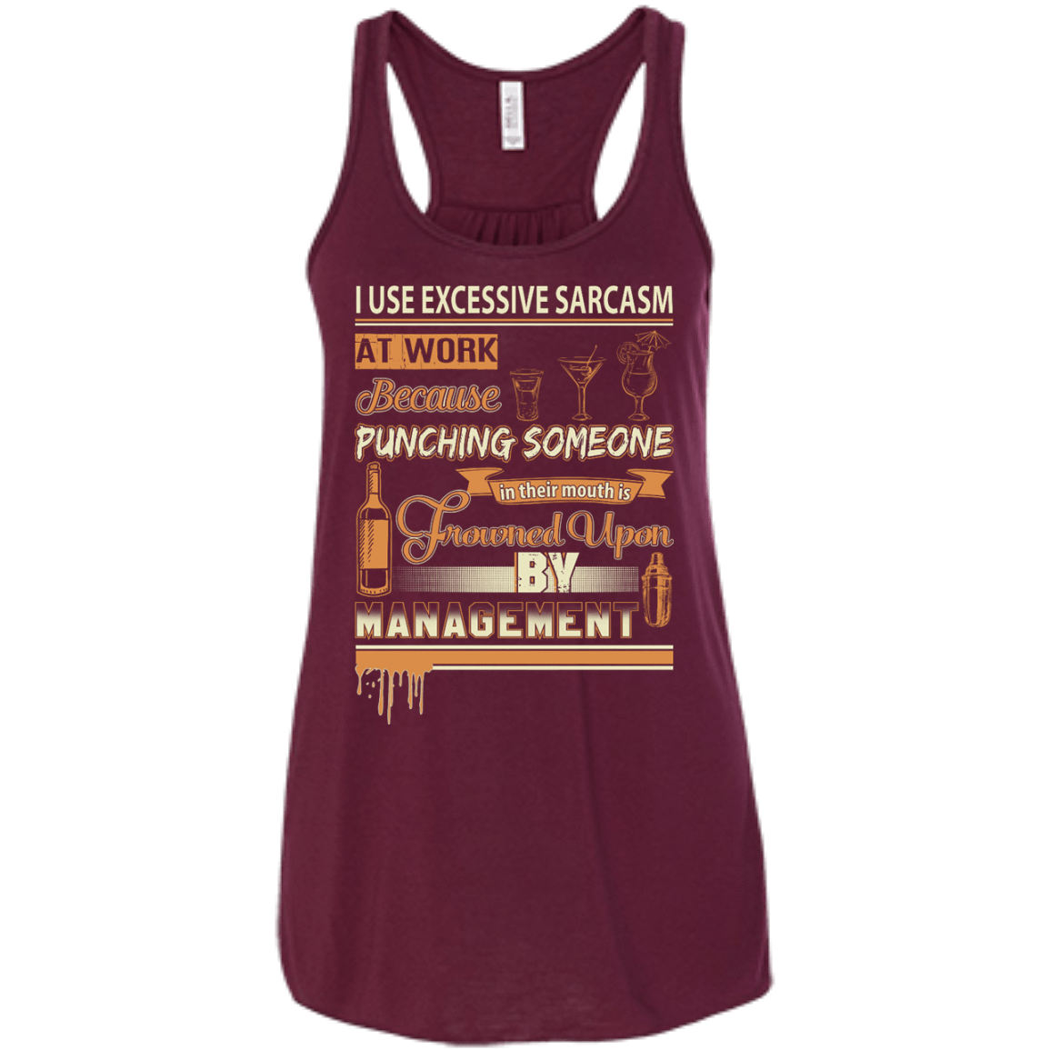 I Use Excessive Sarcasm At Work Bartender T-Shirt & Hoodie | Teecentury.com