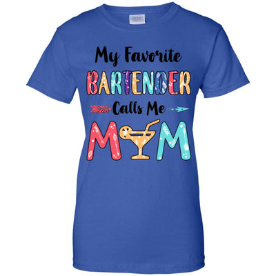 My Favorite Bartender Calls Me Mom Mothers Day Gift T-Shirt & Hoodie | Teecentury.com