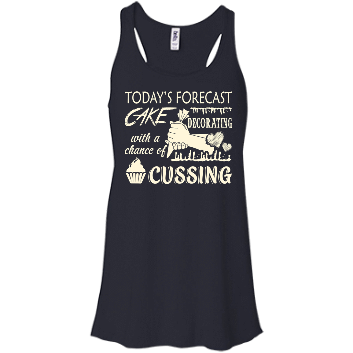 Today's Forecast Cake Decorating With A Chance Of Cussing T-Shirt & Hoodie | Teecentury.com