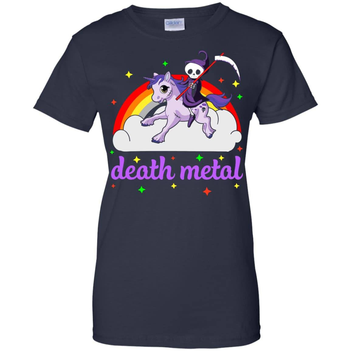 Death Metal Rocker Unicorn T-Shirt & Hoodie | Teecentury.com