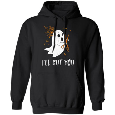 Halloween Boo Ghost I'll Cut You Barber Costume T-Shirt & Hoodie | Teecentury.com