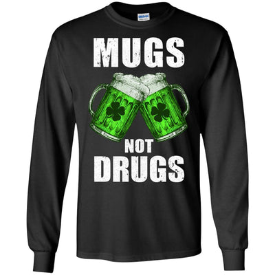 Vintage Mugs Not Drugs St Patrick Day Gift T-Shirt & Hoodie | Teecentury.com