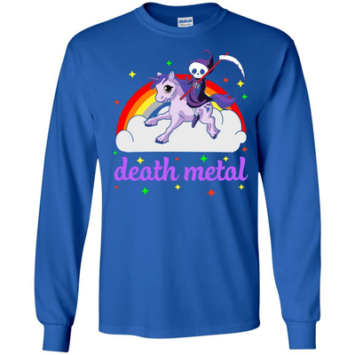 Death Metal Rocker Unicorn T-Shirt & Hoodie | Teecentury.com