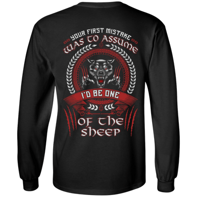 I'd Be One Of The Sheep Wolf Of Odin T-Shirt & Hoodie | Teecentury.com