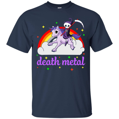 Death Metal Rocker Unicorn T-Shirt & Hoodie | Teecentury.com