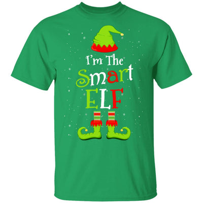 I'm The Smart Elf Family Matching Funny Christmas Group Gift T-Shirt & Sweatshirt | Teecentury.com