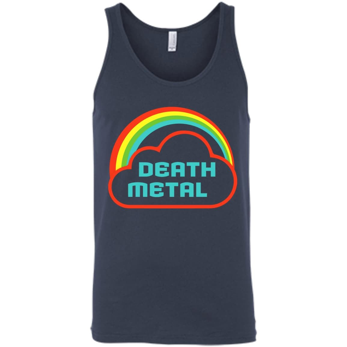 Death Metal Rainbow Rocker T-Shirt & Hoodie | Teecentury.com