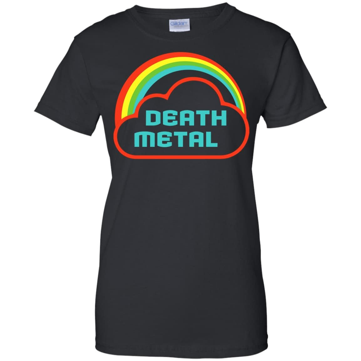 Death Metal Rainbow Rocker T-Shirt & Hoodie | Teecentury.com