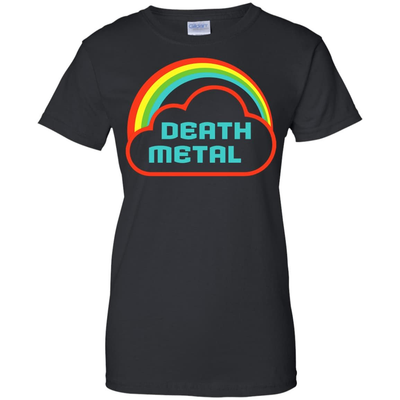 Death Metal Rainbow Rocker T-Shirt & Hoodie | Teecentury.com