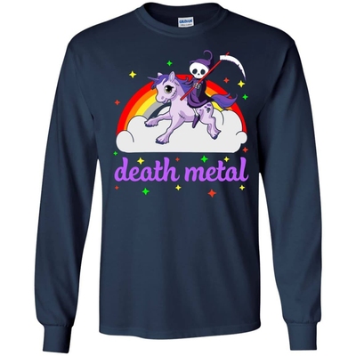 Death Metal Rocker Unicorn T-Shirt & Hoodie | Teecentury.com