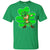 St Patricks Day Leprechaun Dabbing Dab American Flag T-Shirt & Hoodie | Teecentury.com