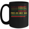 Freeish Since 1865 Juneteenth Black History Flag African Mug Coffee Mug | Teecentury.com