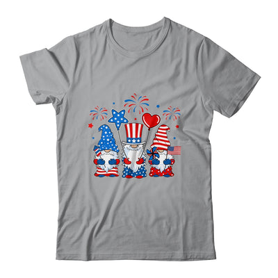 Gnomes Celebrating Independence Day 4th Of July Patriotic Shirt & Tank Top | teecentury
