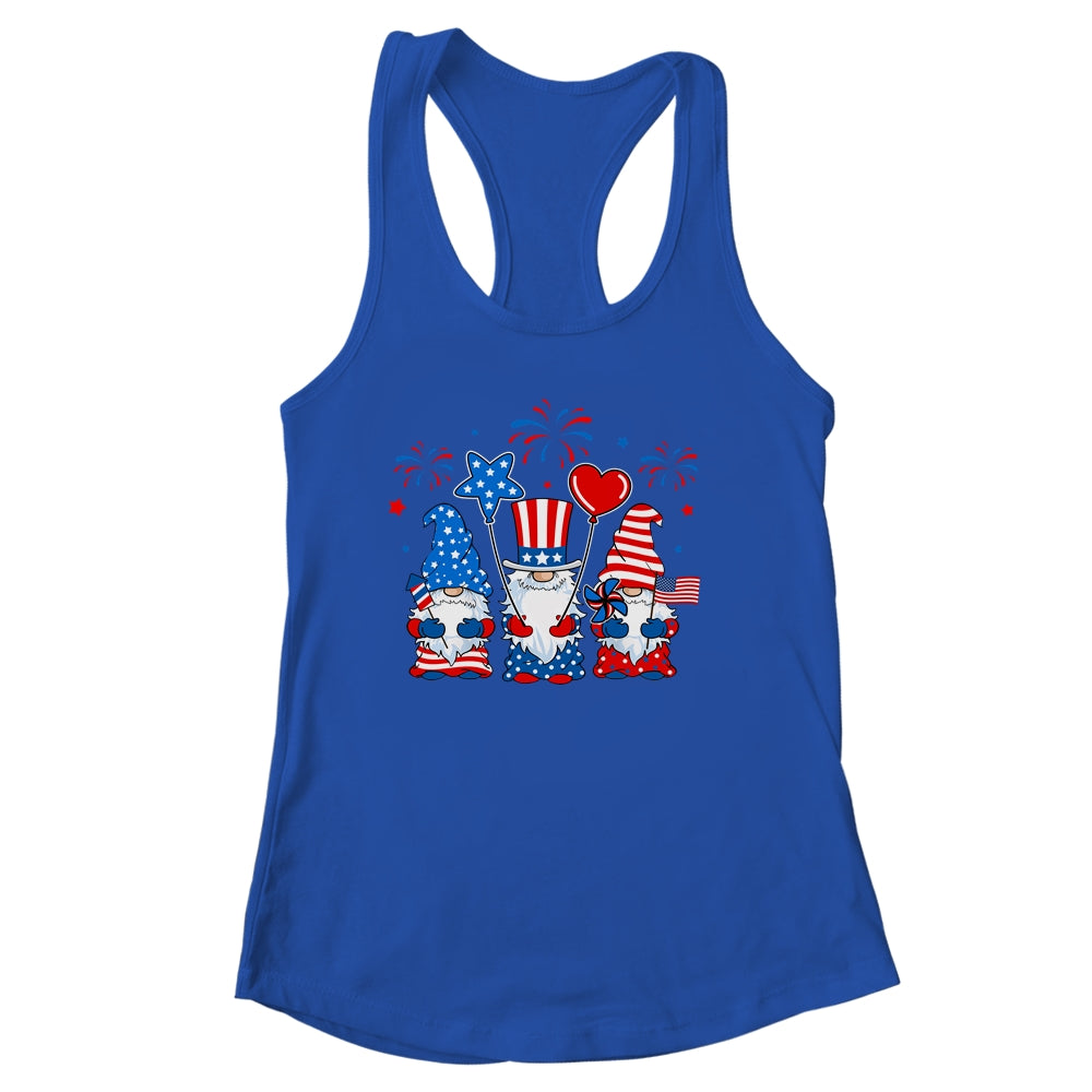 Gnomes Celebrating Independence Day 4th Of July Patriotic Shirt & Tank Top | teecentury