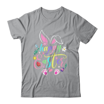 Happy Easter Bunny Rabbit Face Funny Easter Day Girls Women Shirt & Tank Top | teecentury