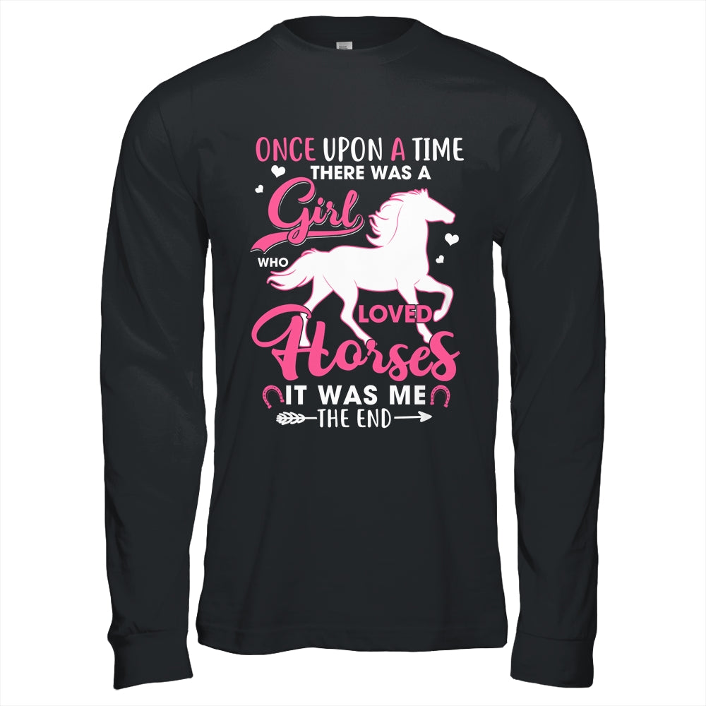 Horse Girl Horses Show Jumping Equestrian Barrel Racing T-Shirt & Hoodie | Teecentury.com