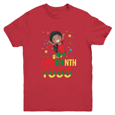 Juneteenth Celebrating 1865 Cute Black Boys Youth Youth Shirt | Teecentury.com