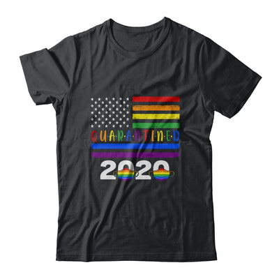 Quarantined Social Distancing LGBT T-Shirt & Hoodie | Teecentury.com