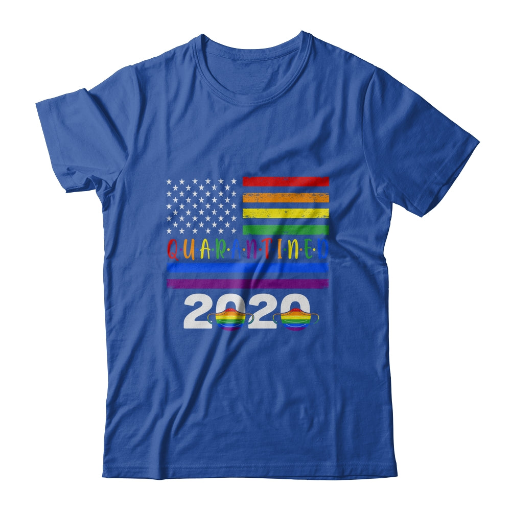 Quarantined Social Distancing LGBT T-Shirt & Hoodie | Teecentury.com