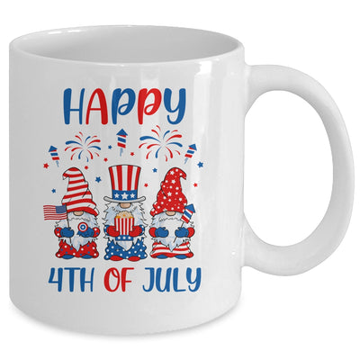 Three Gnomes Celebrating Independence Day USA 4th Of July Mug Coffee Mug | Teecentury.com
