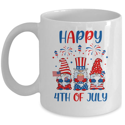Three Gnomes Celebrating Independence Day USA 4th Of July Mug Coffee Mug | Teecentury.com