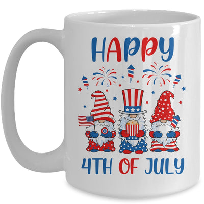 Three Gnomes Celebrating Independence Day USA 4th Of July Mug Coffee Mug | Teecentury.com