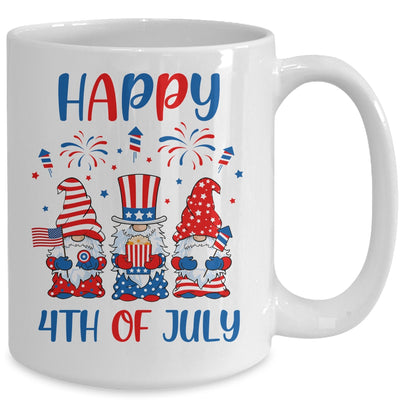 Three Gnomes Celebrating Independence Day USA 4th Of July Mug Coffee Mug | Teecentury.com