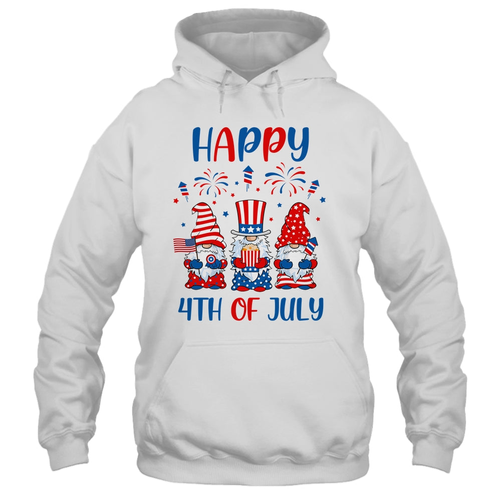 Three Gnomes Celebrating Independence Day USA 4th Of July T-Shirt & Tank Top | Teecentury.com