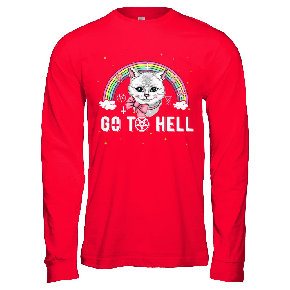 Heavy Metal Metalhead Cats Go To Hell T-Shirt & Hoodie | Teecentury.com