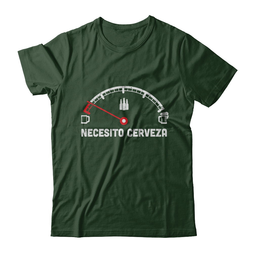 Funny Saying Cars Necesito Cerveza I Need Beer T-Shirt & Hoodie | Teecentury.com