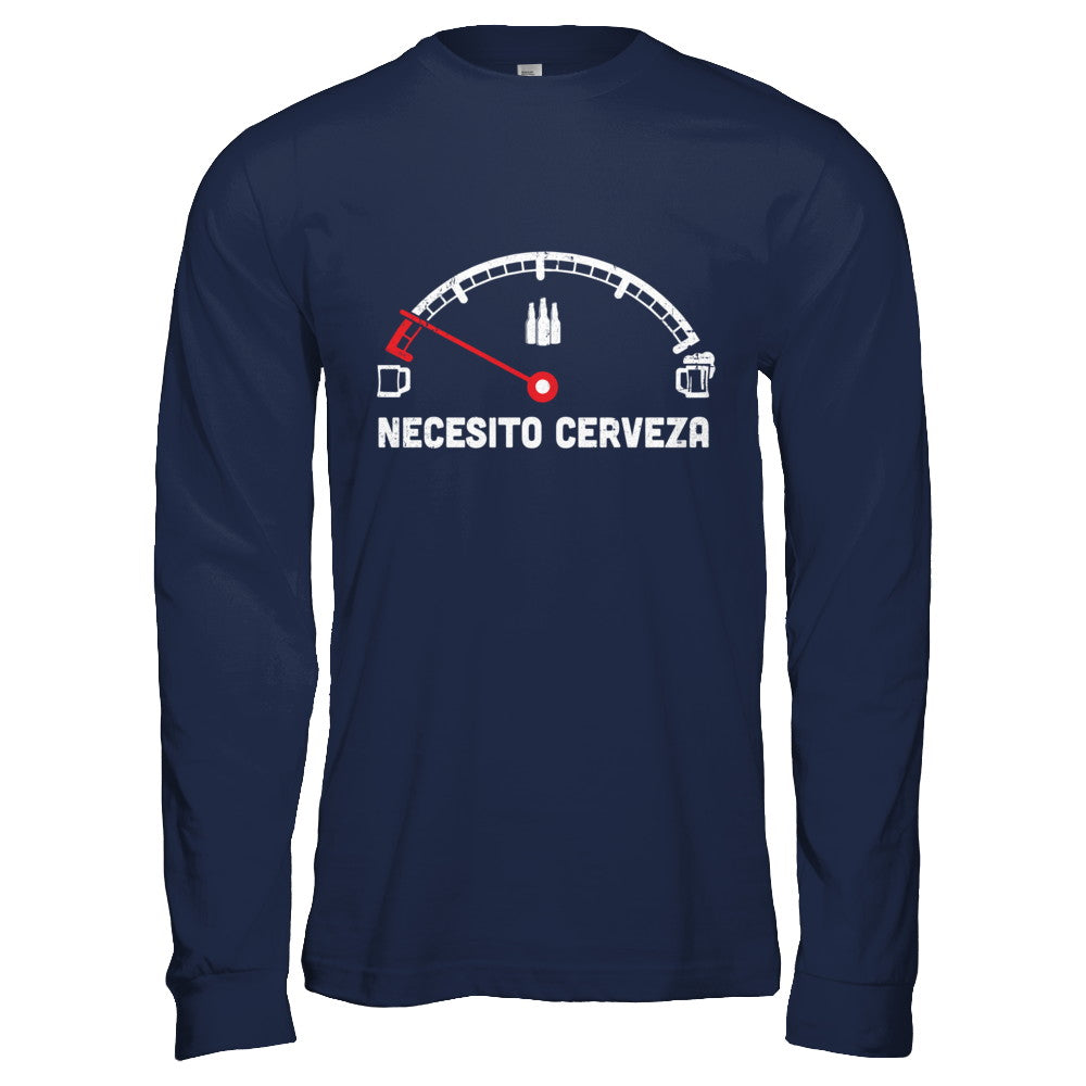 Funny Saying Cars Necesito Cerveza I Need Beer T-Shirt & Hoodie | Teecentury.com