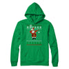 Dabbing Santa Lacrosse Ugly Sweater Christmas T-Shirt & Sweatshirt | Teecentury.com