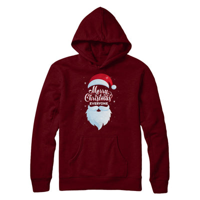 Santa Claus Merry Christmas Everyone Message For Xmas T-Shirt & Sweatshirt | Teecentury.com