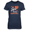 Just A Girl Who Loves Basketball T-Shirt & Tank Top | Teecentury.com