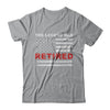 The Legend Has Retired Firefighter Retirement Gift T-Shirt & Hoodie | Teecentury.com