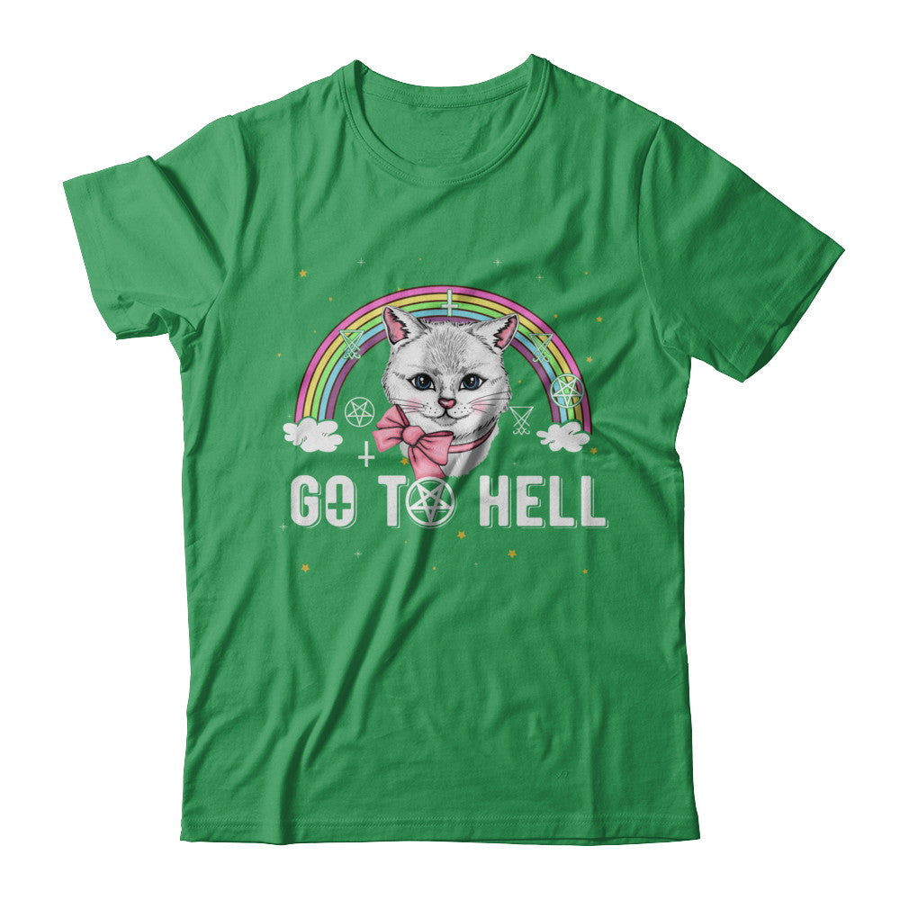 Heavy Metal Metalhead Cats Go To Hell T-Shirt & Hoodie | Teecentury.com