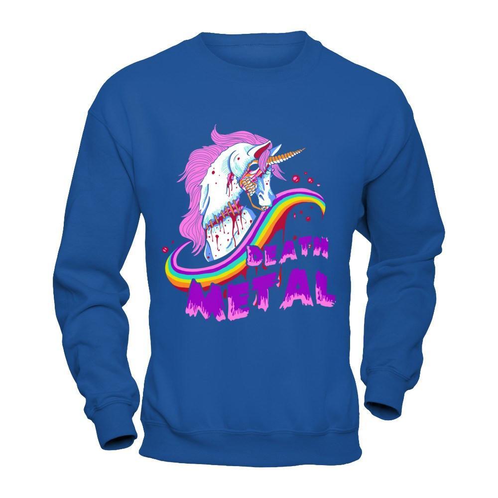 Zombie Unicorn Death Metal Rocker T-Shirt & Hoodie | Teecentury.com