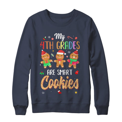 Teacher My 4th Graders Are Smart Cookies Christmas T-Shirt & Sweatshirt | Teecentury.com