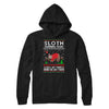 Funny Sloth Running Team Ugly Christmas Sweater Gift T-Shirt & Sweatshirt | Teecentury.com