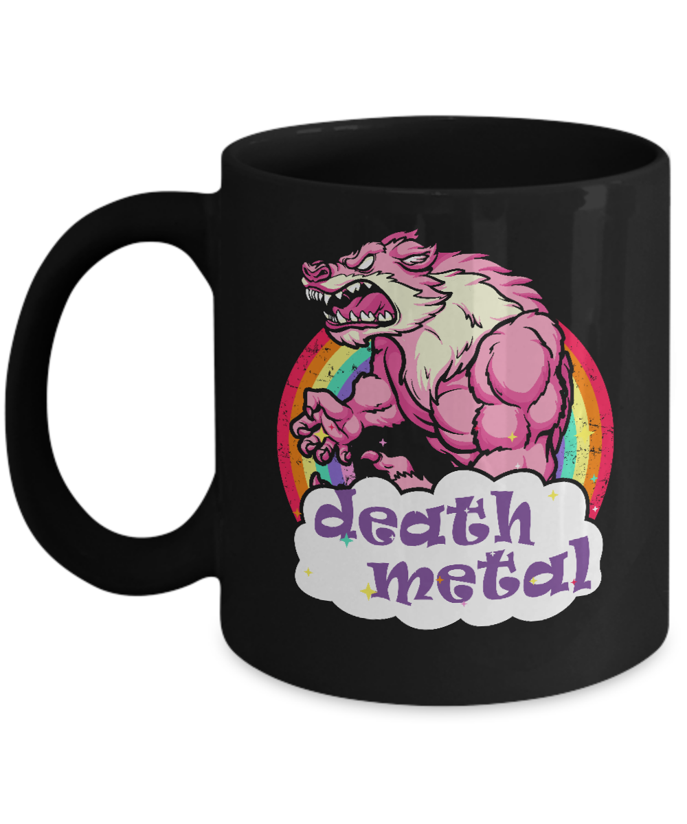 Bear Werewolf Death Metal Mug Coffee Mug | Teecentury.com