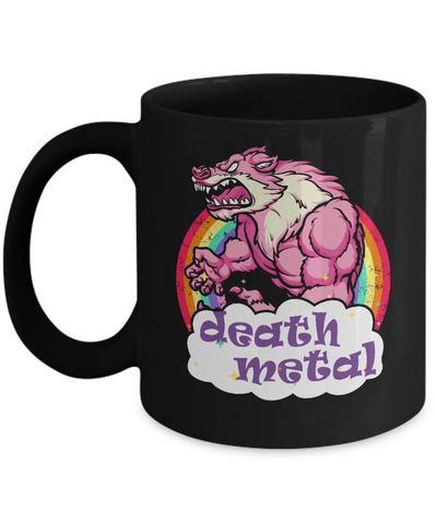 Bear Werewolf Death Metal Mug Coffee Mug | Teecentury.com