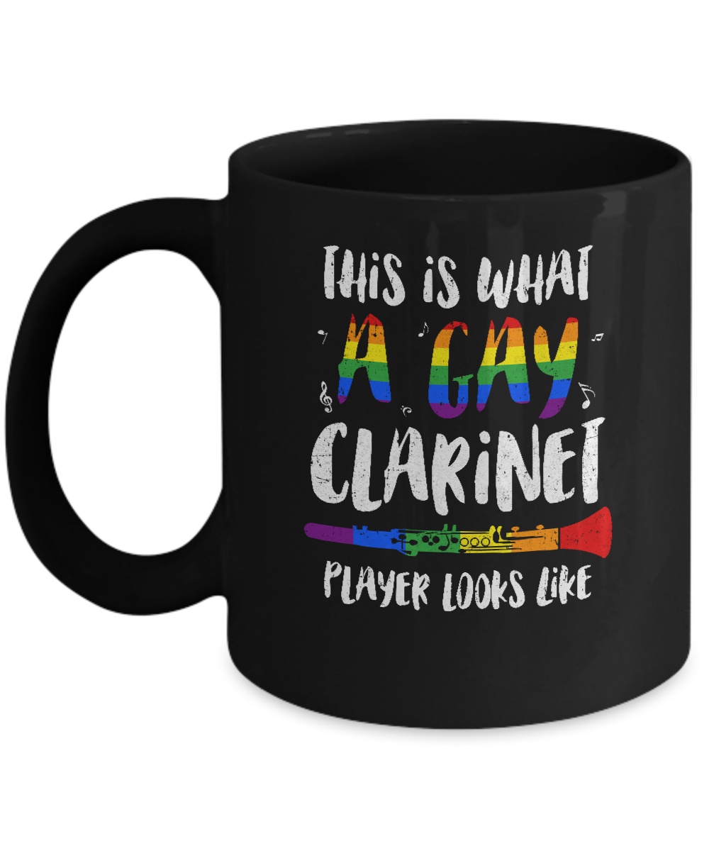 This Is What A Gay Clarinet Player Looks Like LGBT Mug Coffee Mug | Teecentury.com