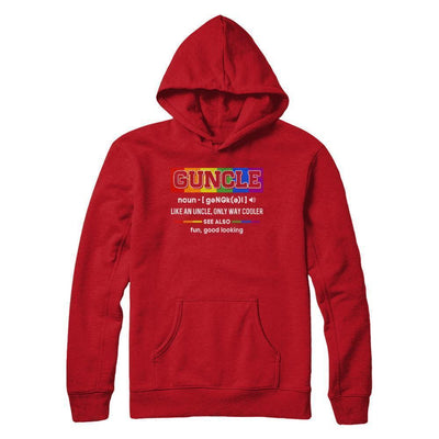 Guncle Gay Uncle Definition Lgbt Rainbow Pride T-Shirt & Hoodie | Teecentury.com